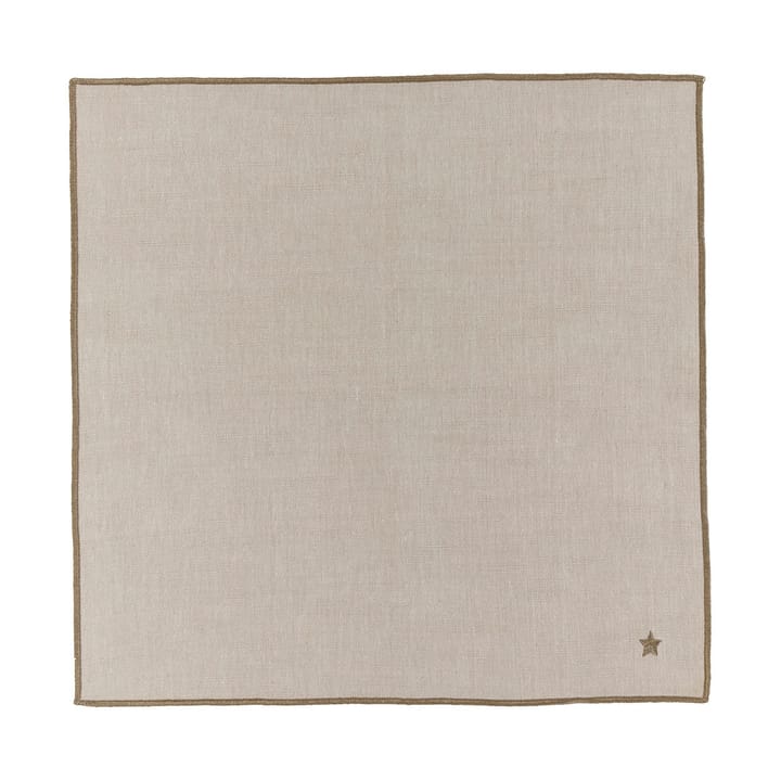 Twinkle 纺织品 餐巾纸 40x40 cm 四件套装, Taupe House Doctor