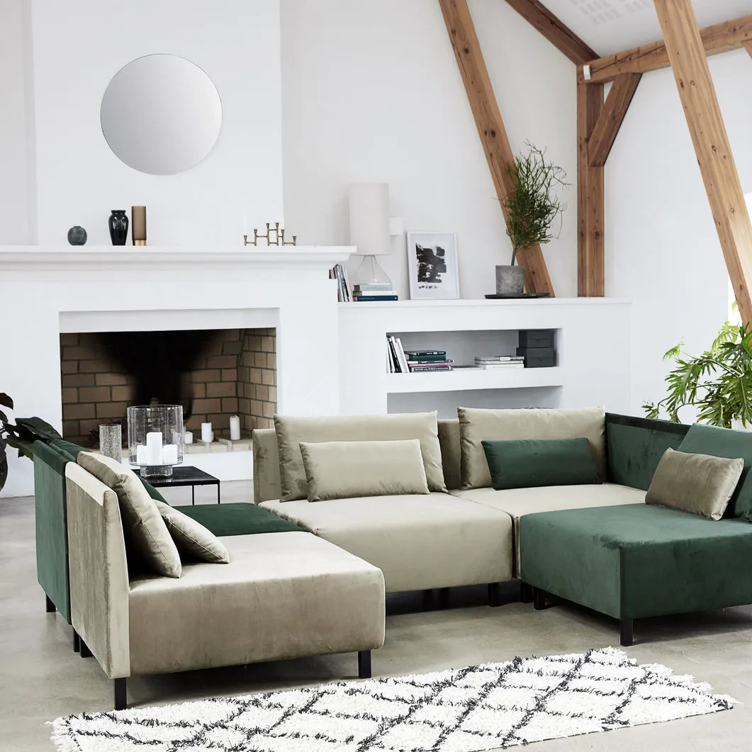 Walls 镜子  Ø 80 cm, clear House Doctor