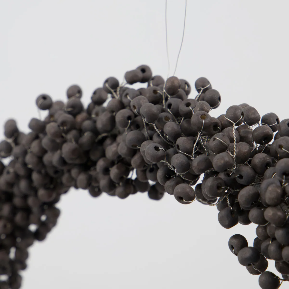 Winter wreath Ø33 cm, Black House Doctor