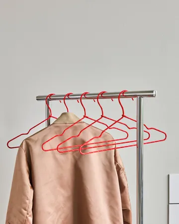 Wire 衣架/架子 六件套装 - 红色 - House Doctor