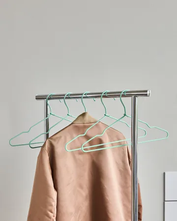 Wire 衣架/架子 六件套装 - 绿色 - House Doctor