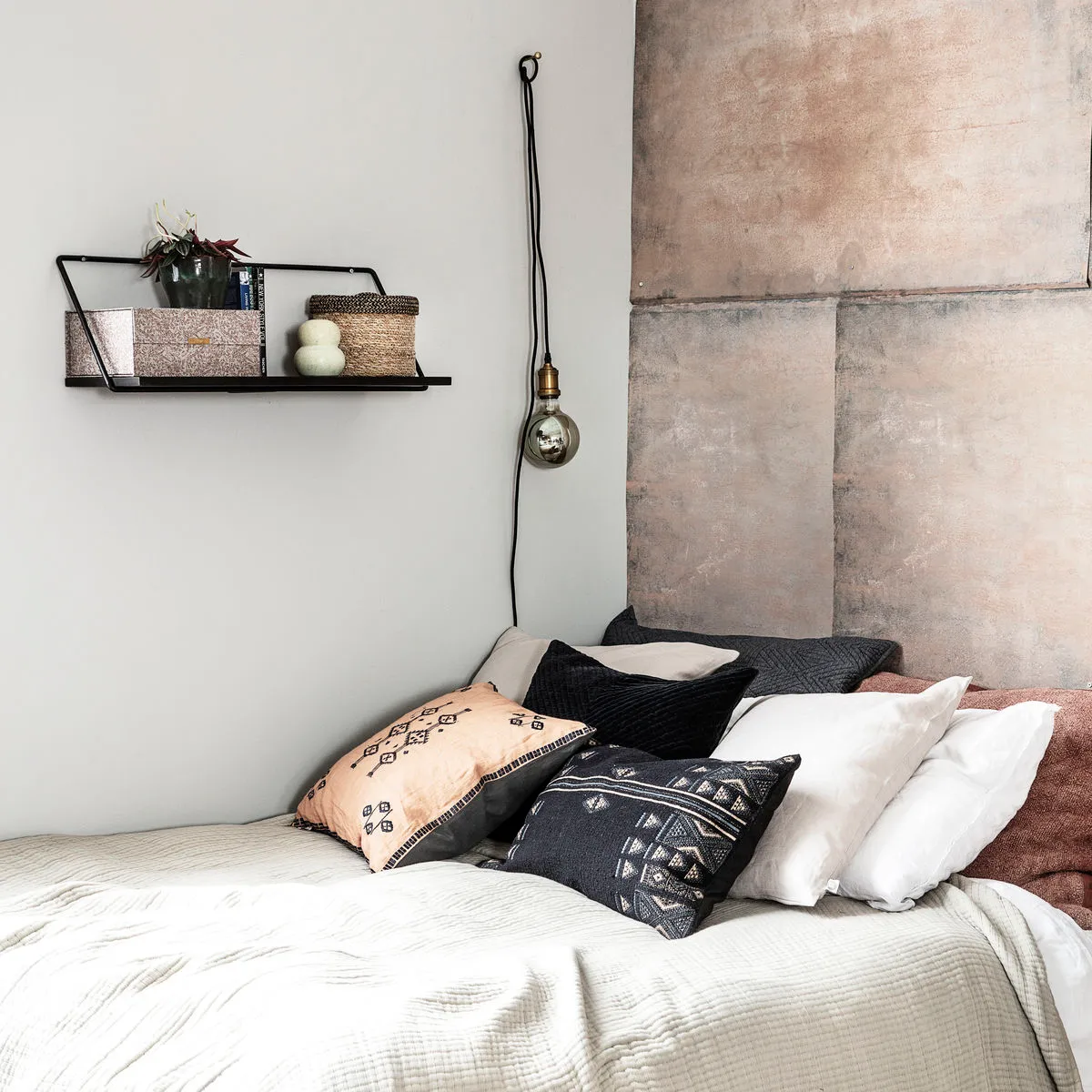 Wired shelf 70 cm, 黑色 House Doctor