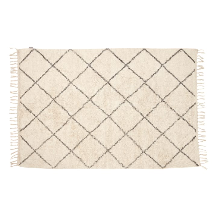 地毯 120x180 cm viscose beige - 白色-灰色 - Hübsch