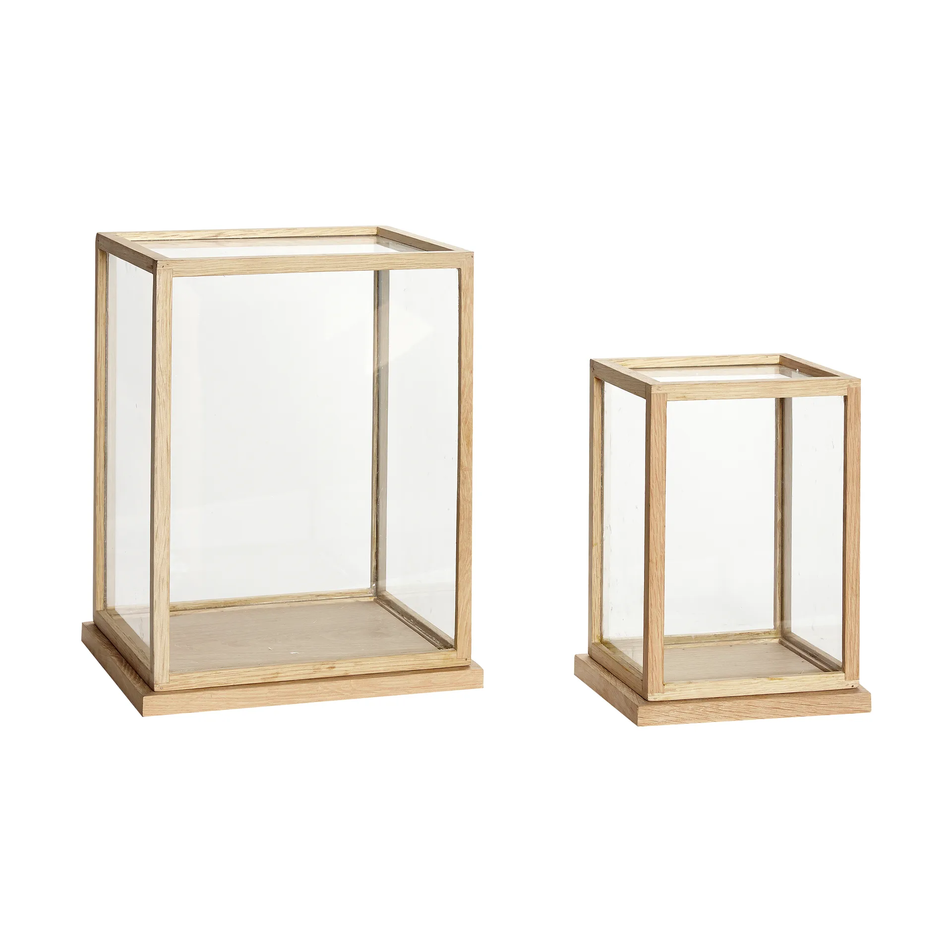 大号眼镜展示盒 2件套, 橡木 Hübsch