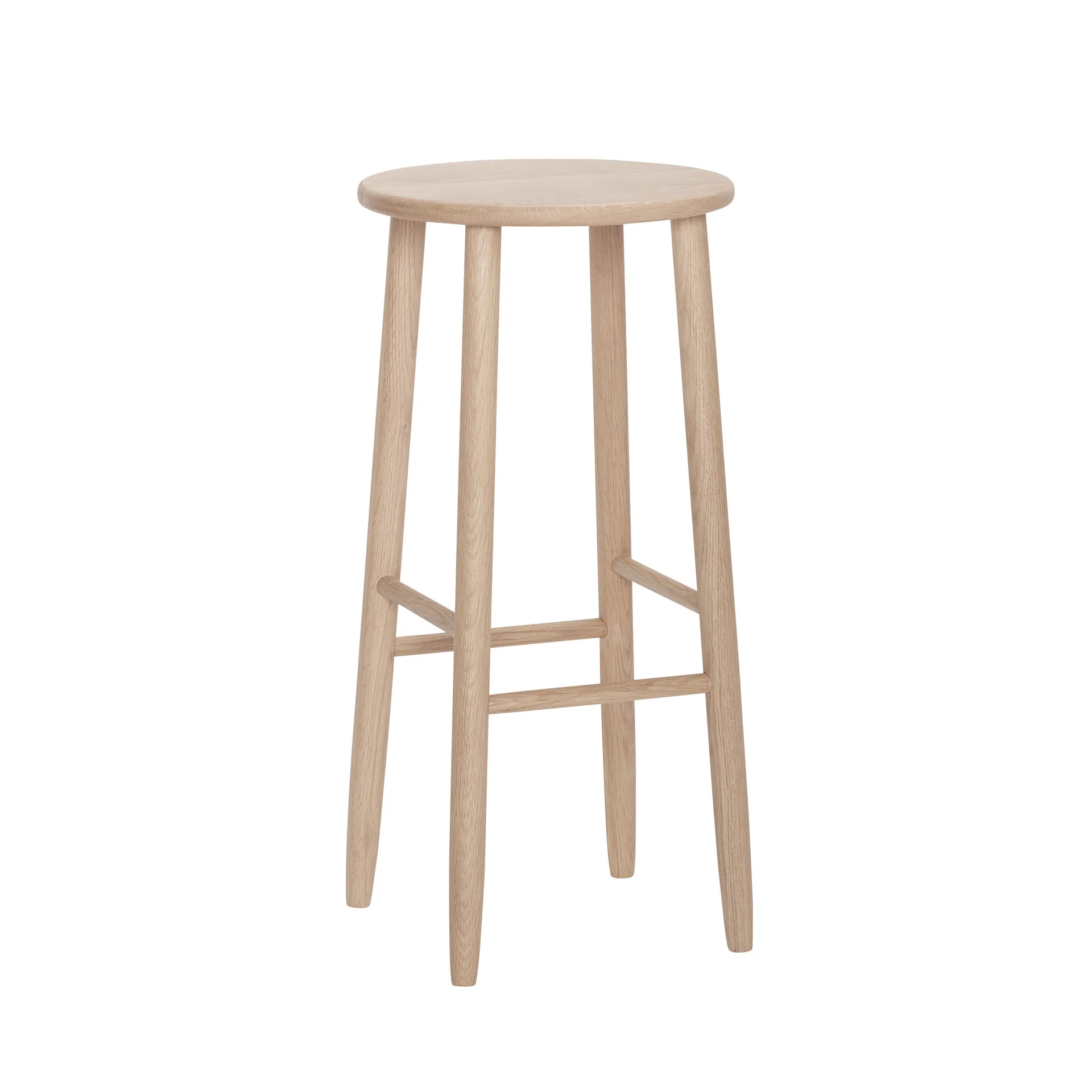 Acorn barstool, 自然木色 Hübsch Interior