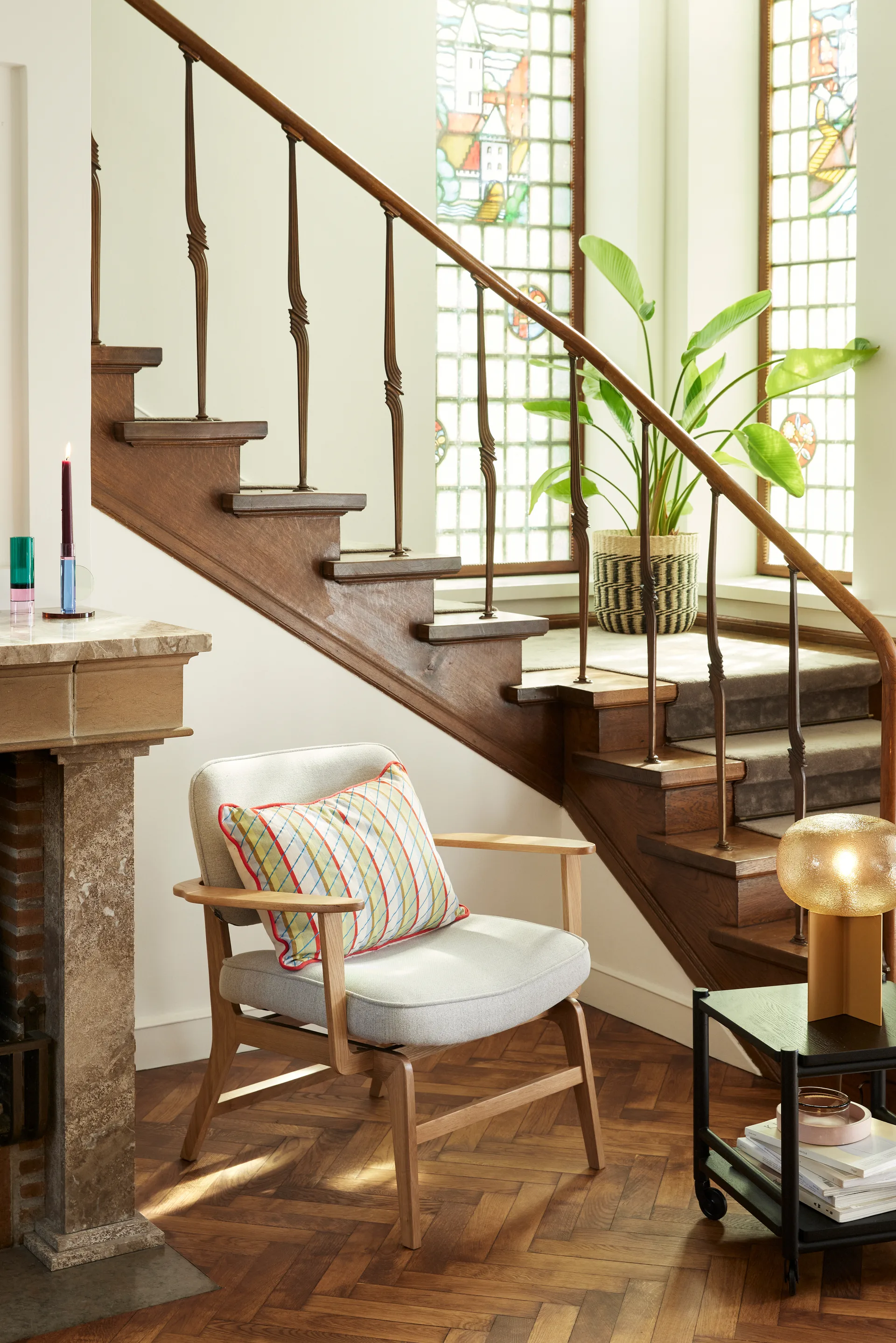 Astro 烛台, 蓝色 Hübsch Interior