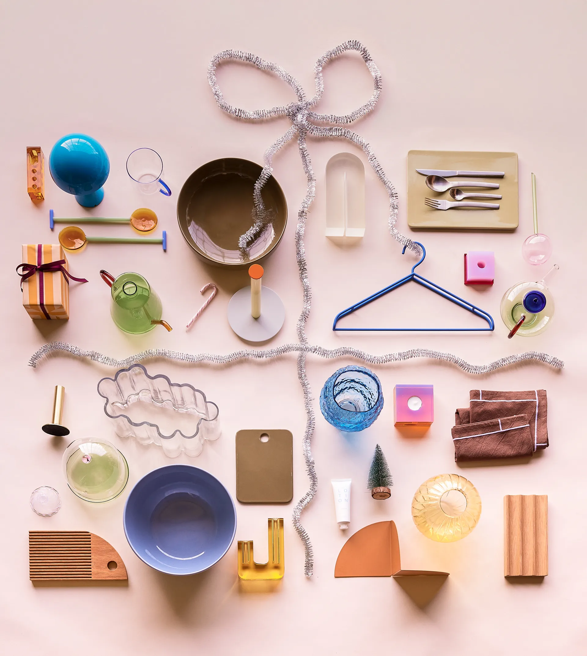 Aurora 花瓶, 蓝色 Hübsch Interior