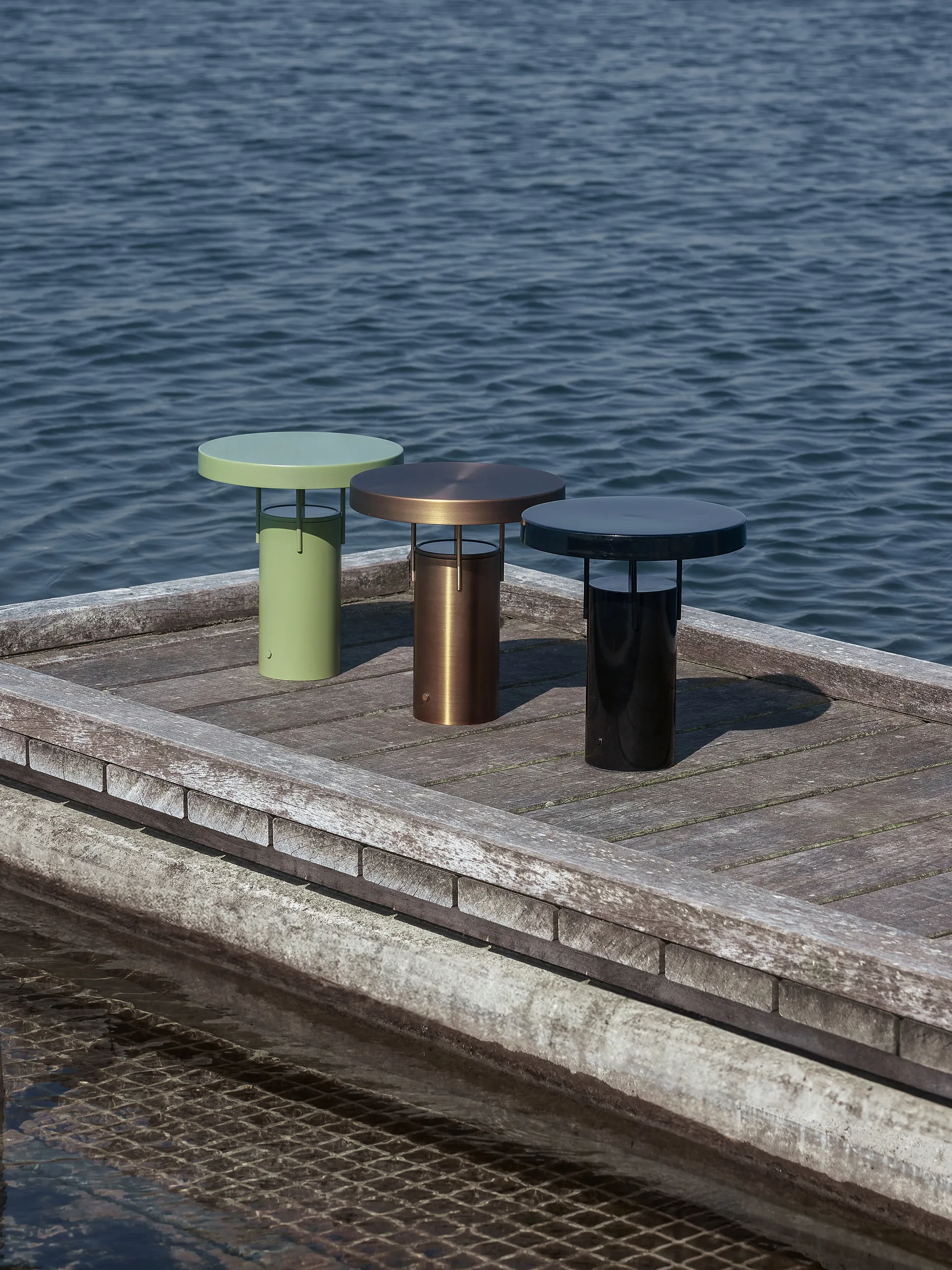 BringMe 便携 台灯, Burnished 黄铜 Hübsch Interior