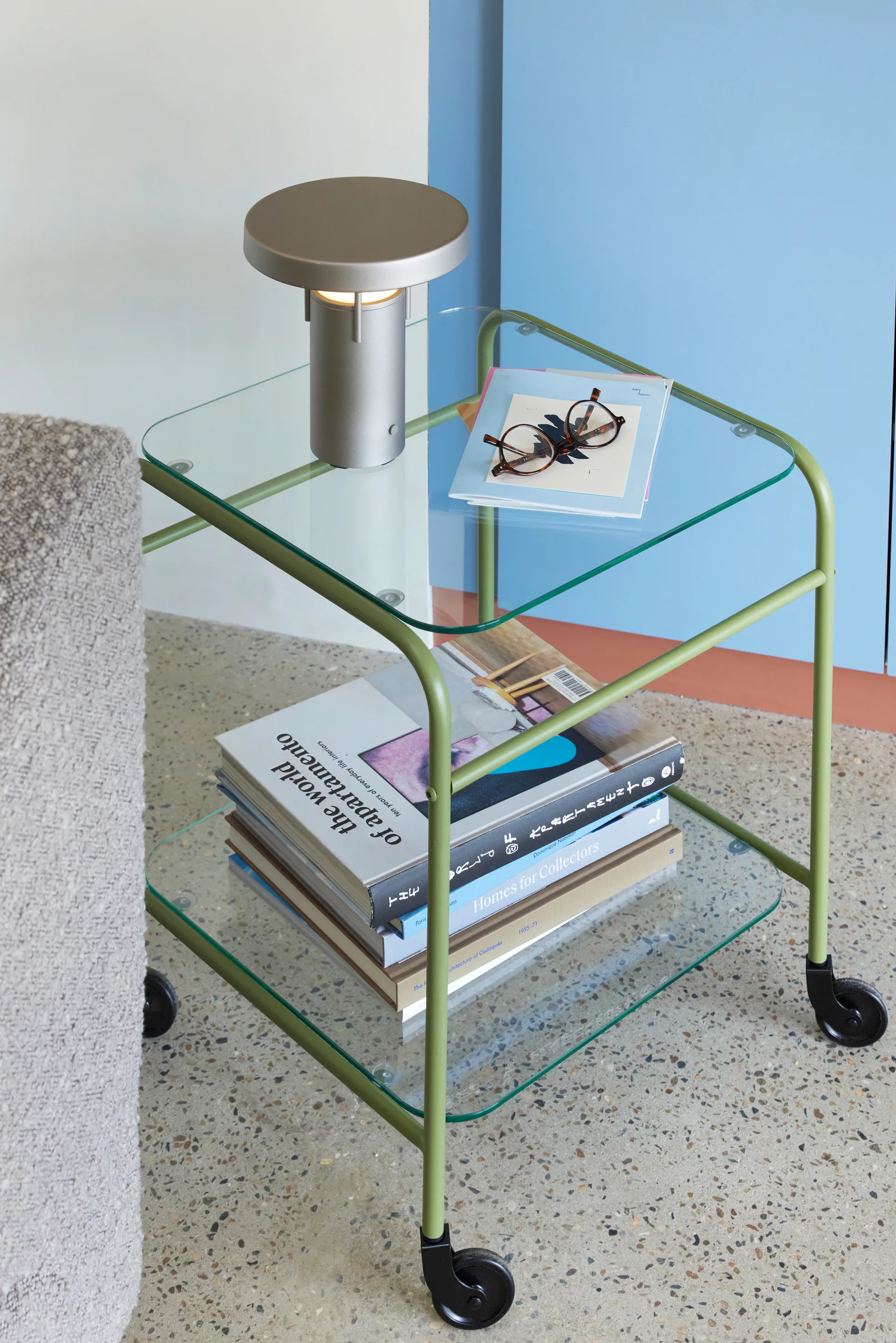 BringMe mini 便携 台灯, Metallic 沙色 Hübsch Interior