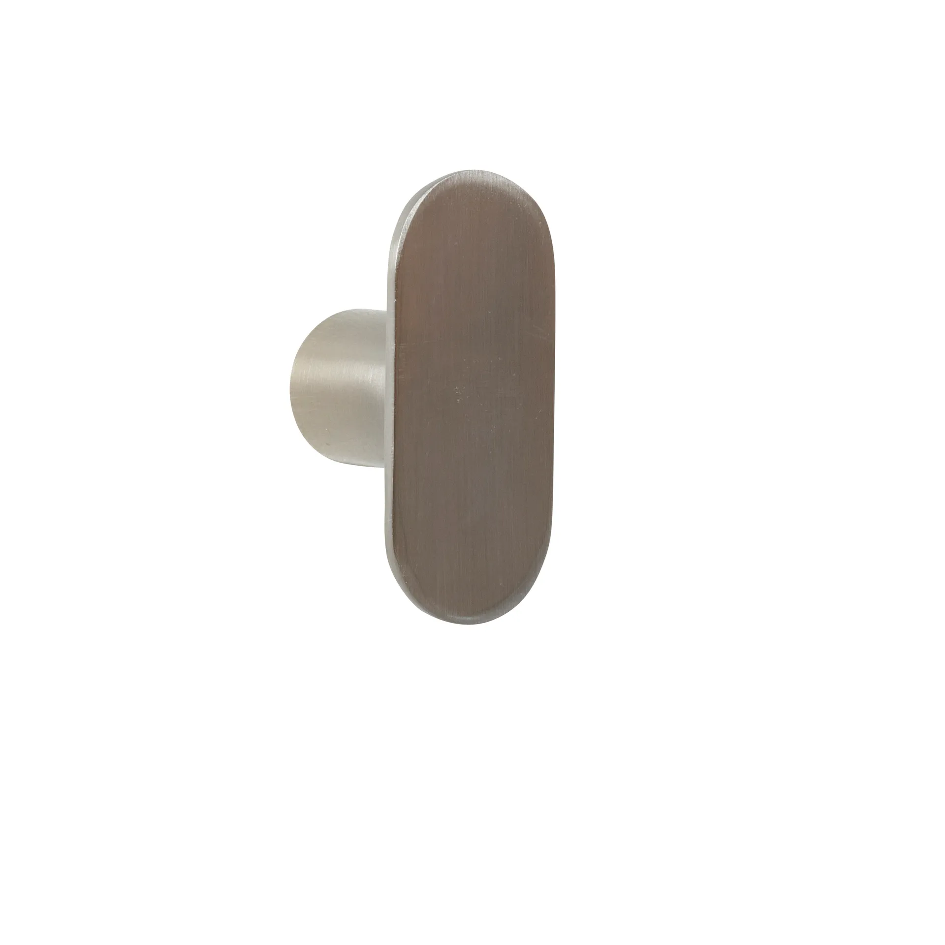 Button, Metal-nickel Hübsch Interior