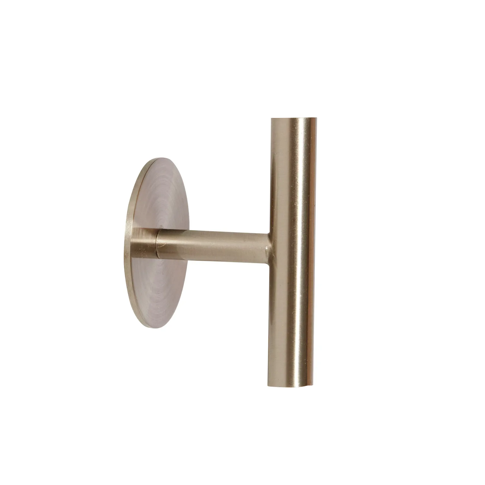 Button, Metal-nickel Hübsch Interior