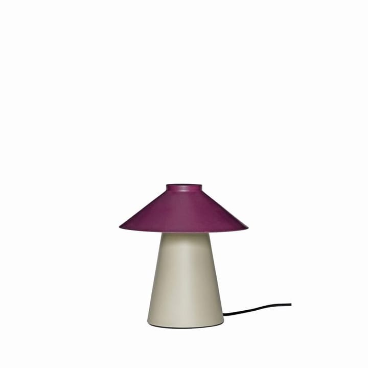 Chipper 台灯 Ø25 cm - 沙色-burgundy - Hübsch
