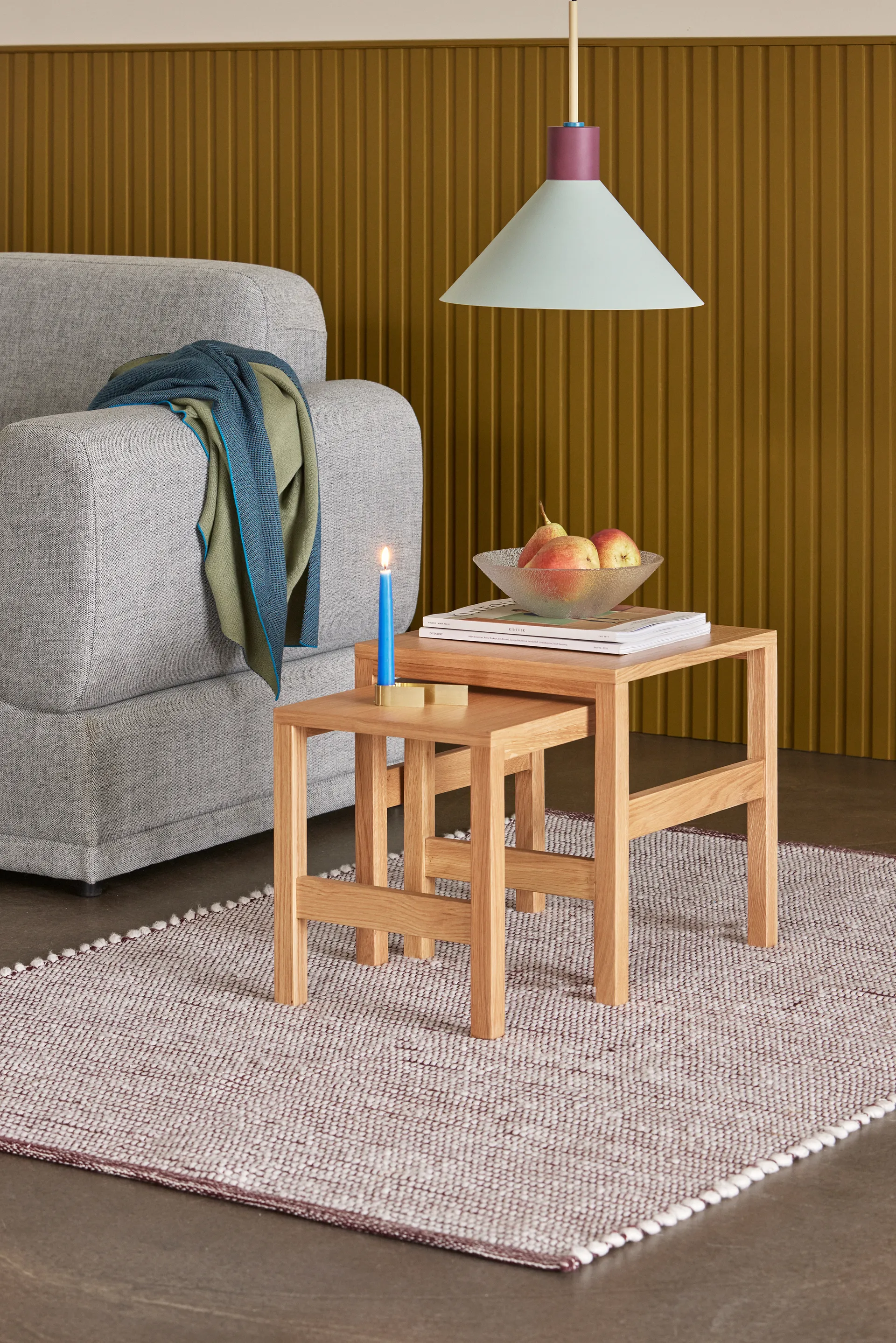 Crayon 灯, 蓝色 Hübsch Interior