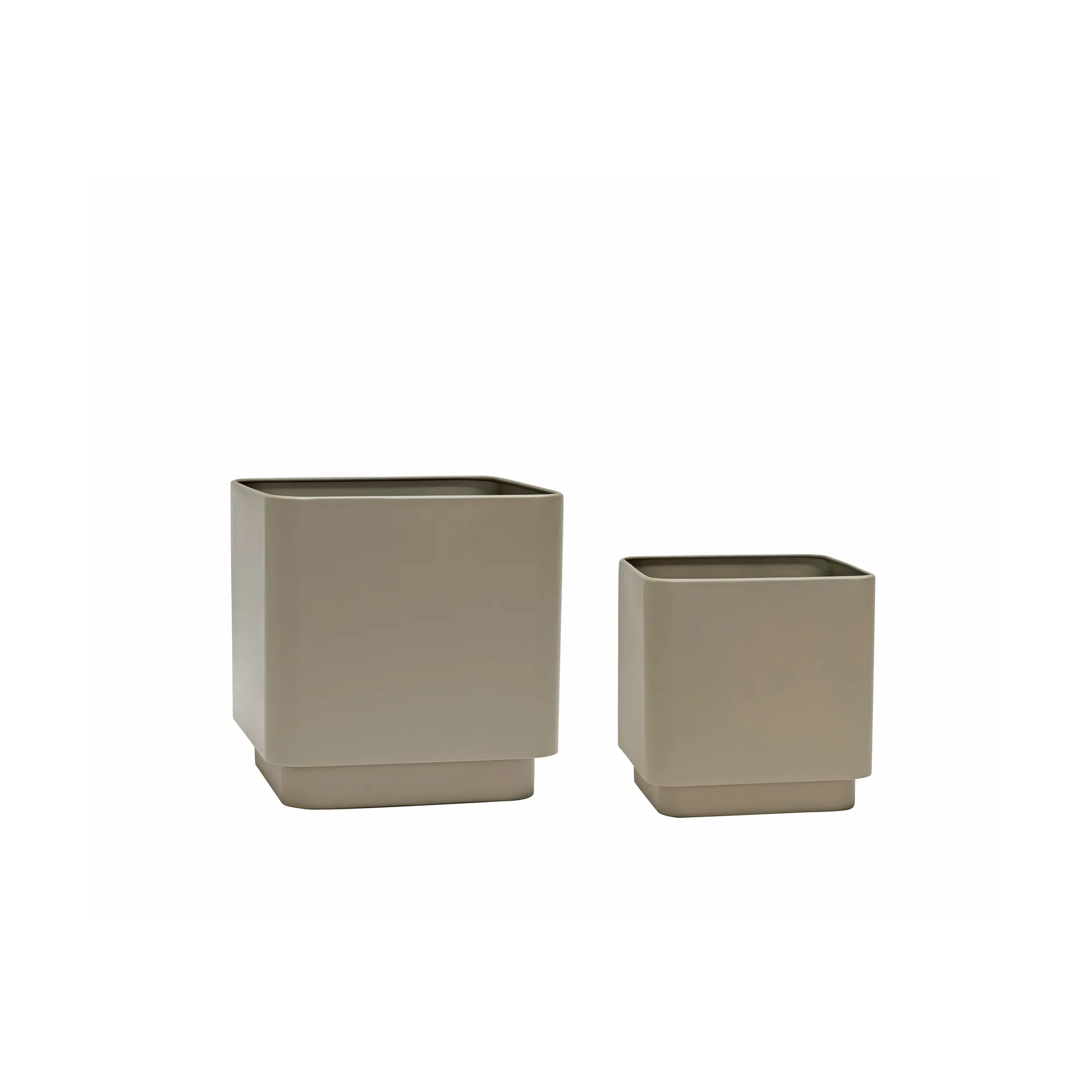 Cube 锅具套装 2件, 褐色 Hübsch Interior