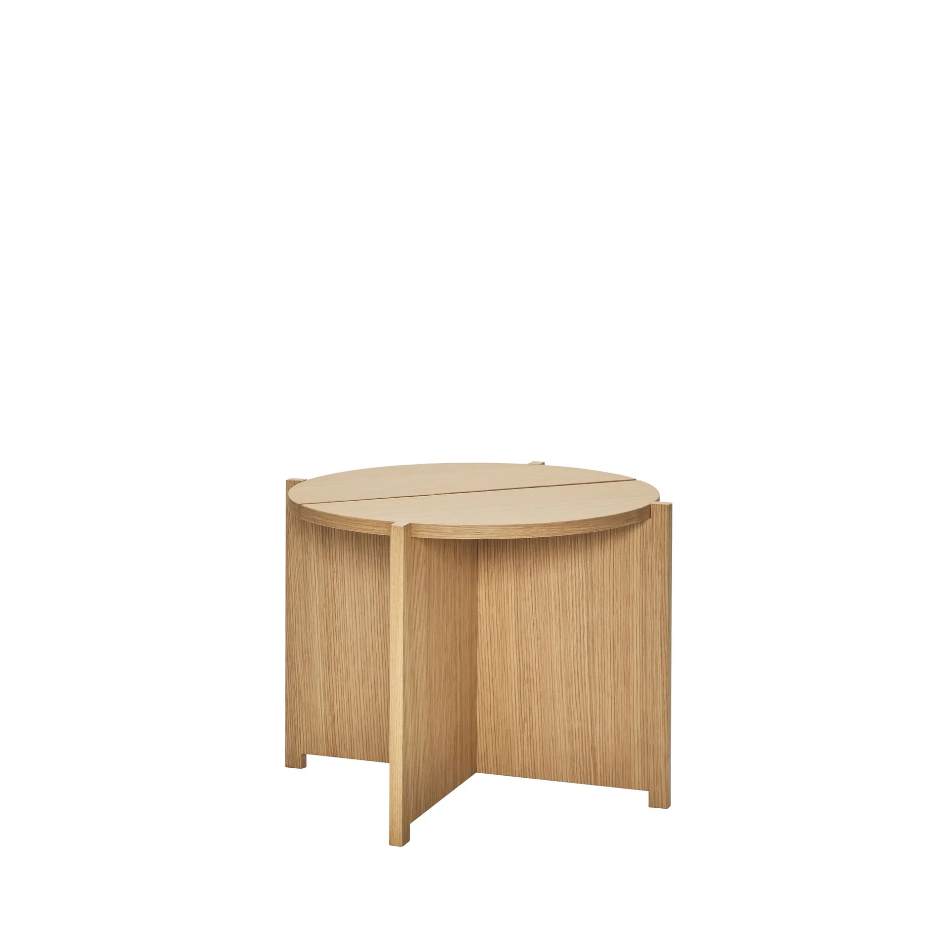 Dash边桌 Ø55cm, 自然色 Hübsch