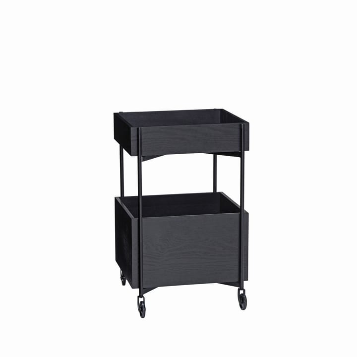Fresh Rolling Cart 70 cm - 黑色 - Hübsch