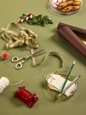 Heir 储物罐 low - 黄色 - Hübsch Interior