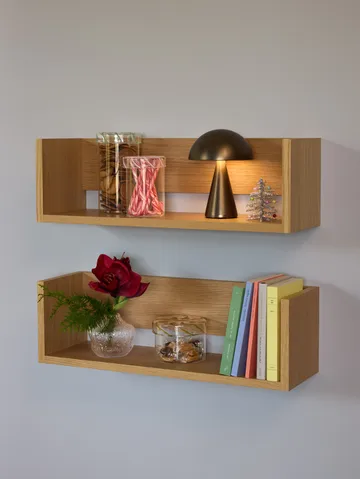 Heir 储物罐 low - 黄色 - Hübsch Interior