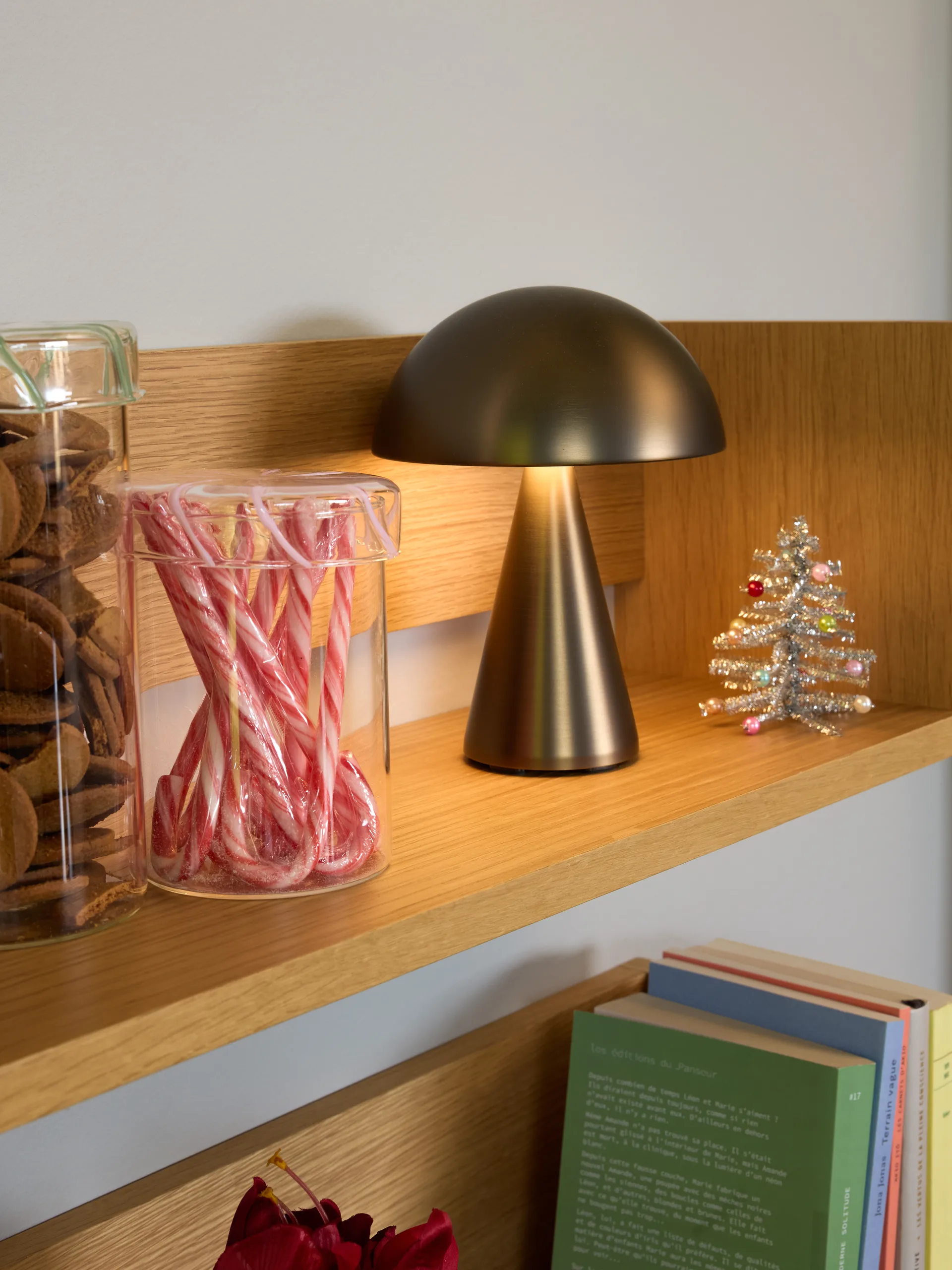 Heir 储物罐 玻璃 中, 粉色 Hübsch Interior