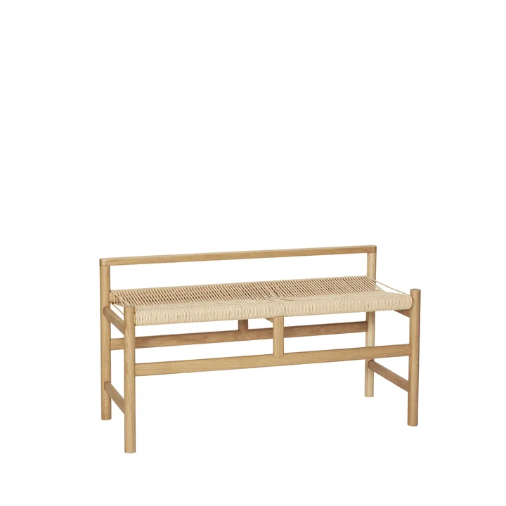 Heritage长凳100x41cm - 自然款 - Hübsch