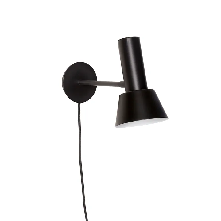 Hübsch 壁灯 高20cm - 金属_黑色 - Hübsch
