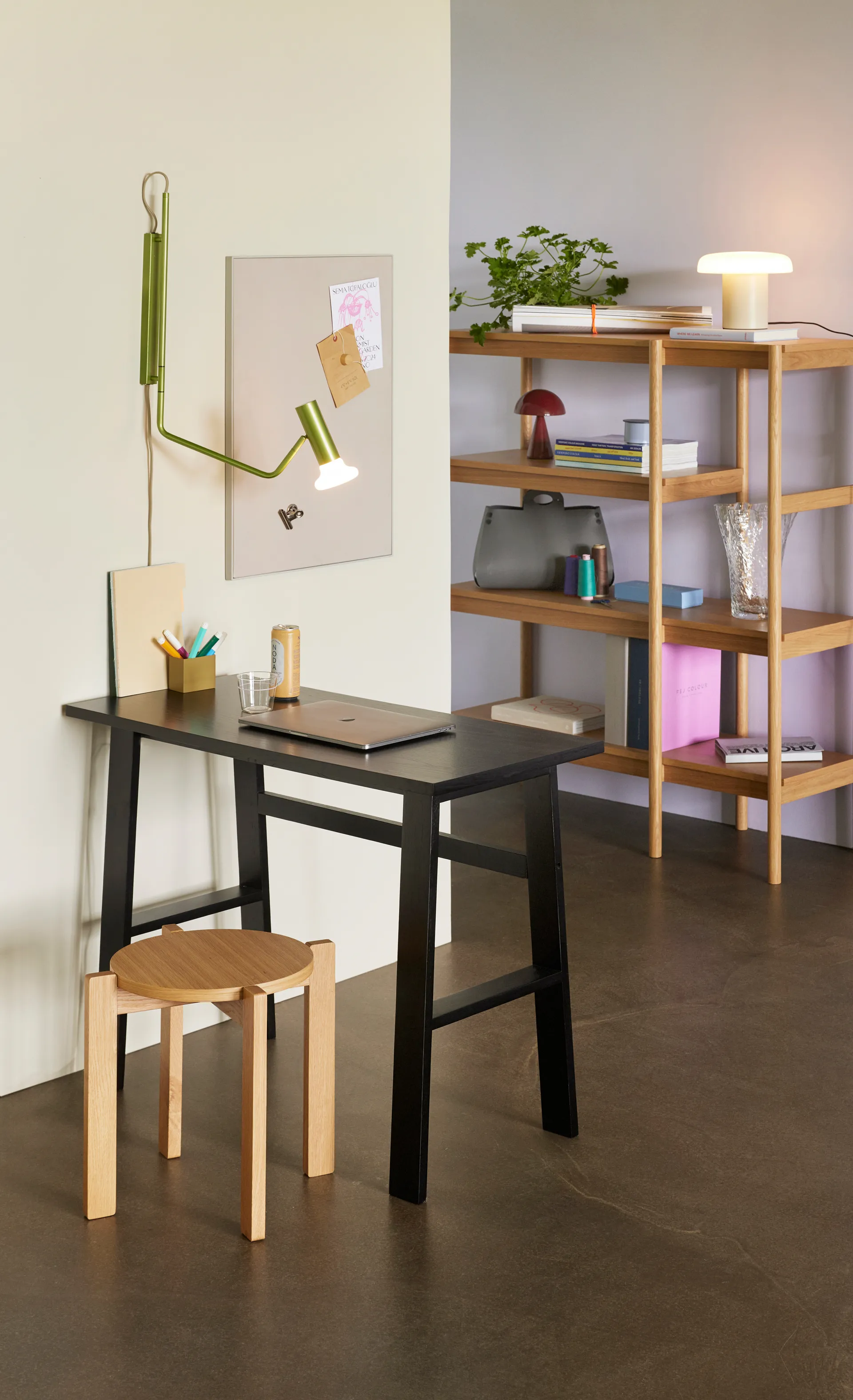 Hübsch Wally 壁灯, 浅绿色 Hübsch Interior