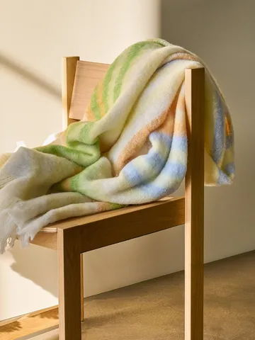 Loom 休闲毯 - 黄色_140x200cm - Hübsch