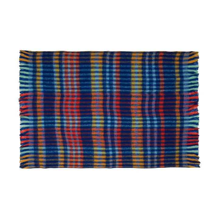 Loom 休闲毯 - 多色_140x200cm - Hübsch