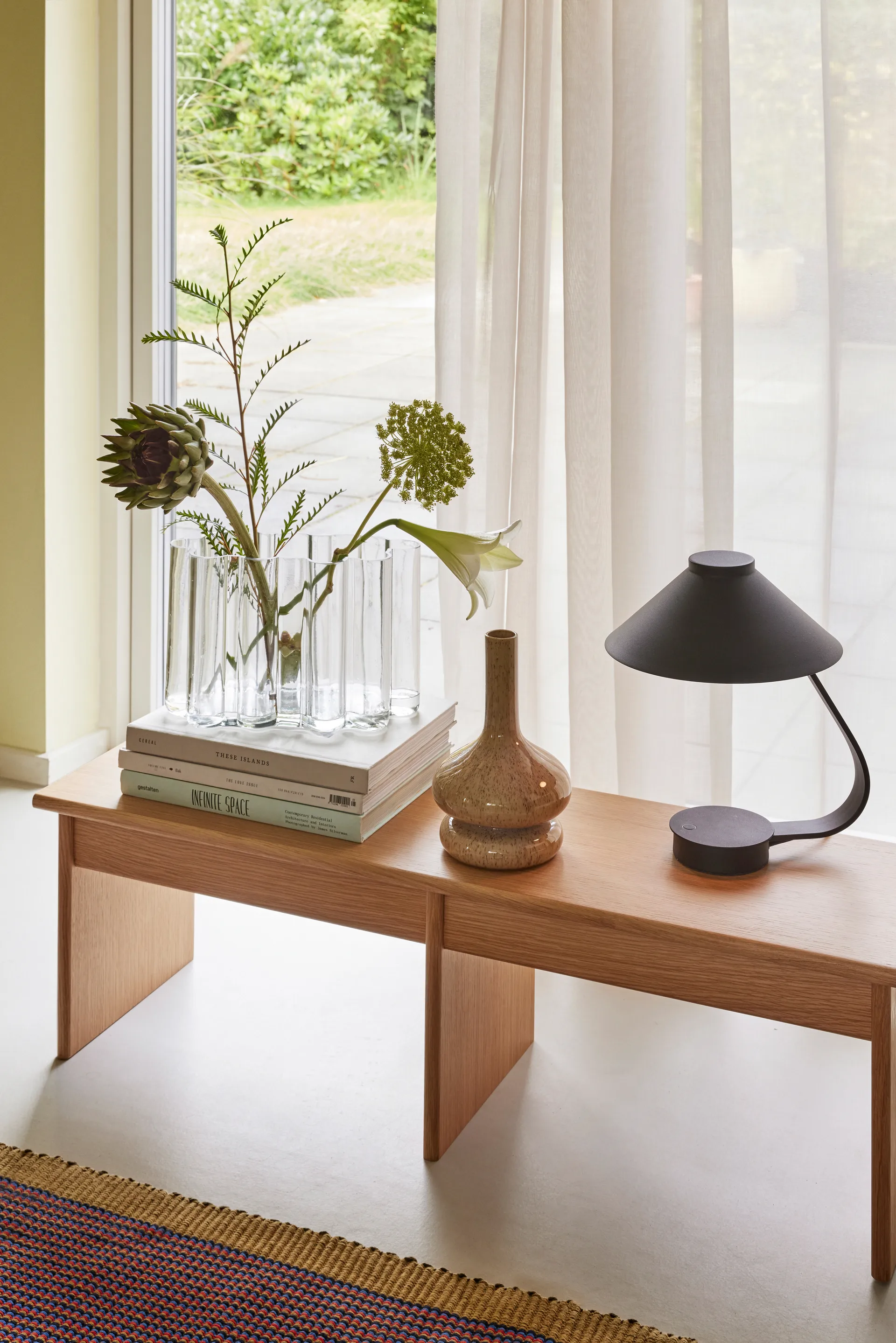 Muri 台灯, 黑色 Hübsch Interior