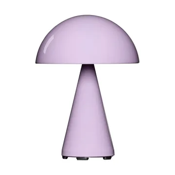 Mush便携台灯 - 浅粉色_20cm - Hübsch