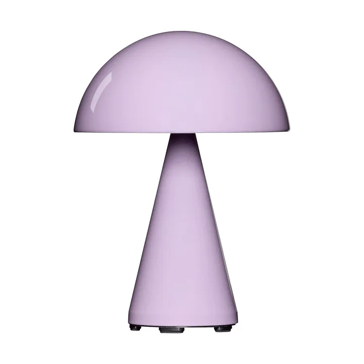 Mush便携台灯 - 浅粉色_20cm - Hübsch