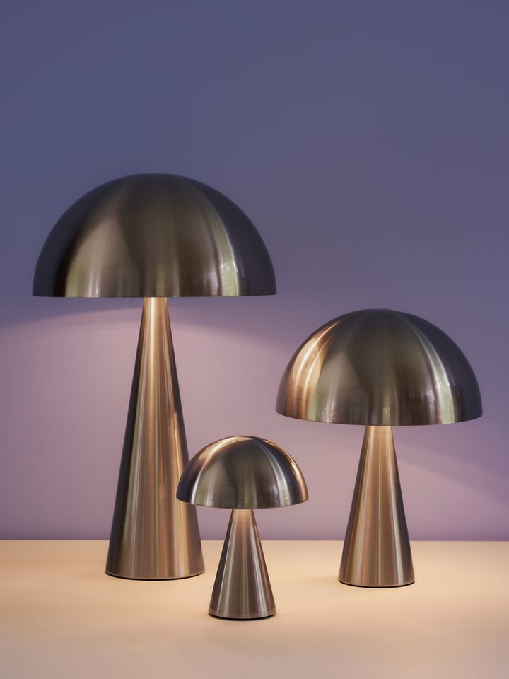 Mush 台灯 pine, Nickel Hübsch Interior
