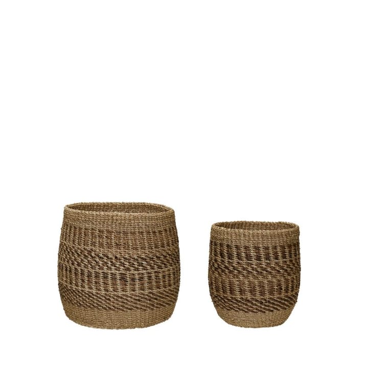Ochre baskets 两件套装 - Nature - Hübsch