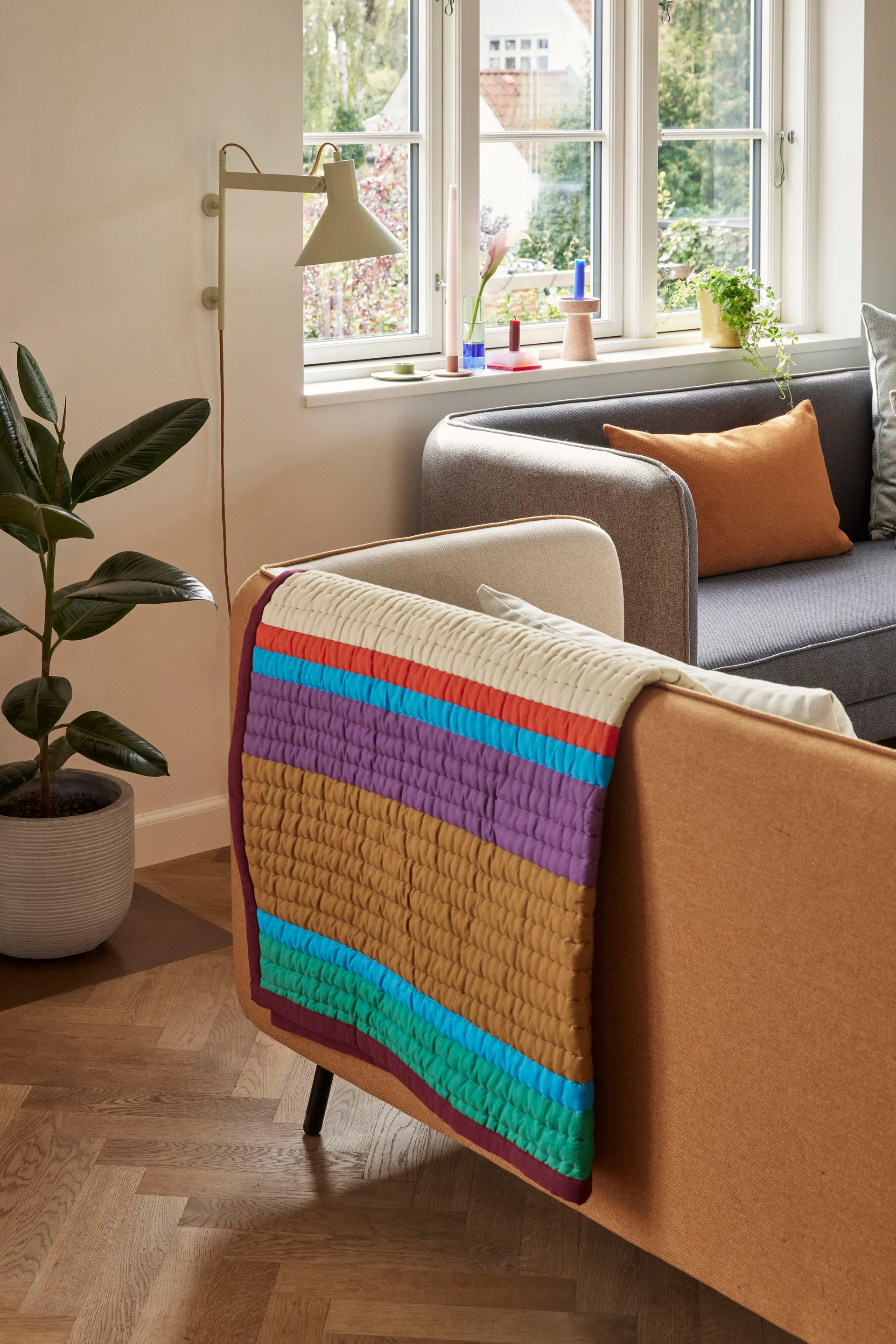 Pavilion 毯子, Multicolor, 140x200 cm Hübsch Interior