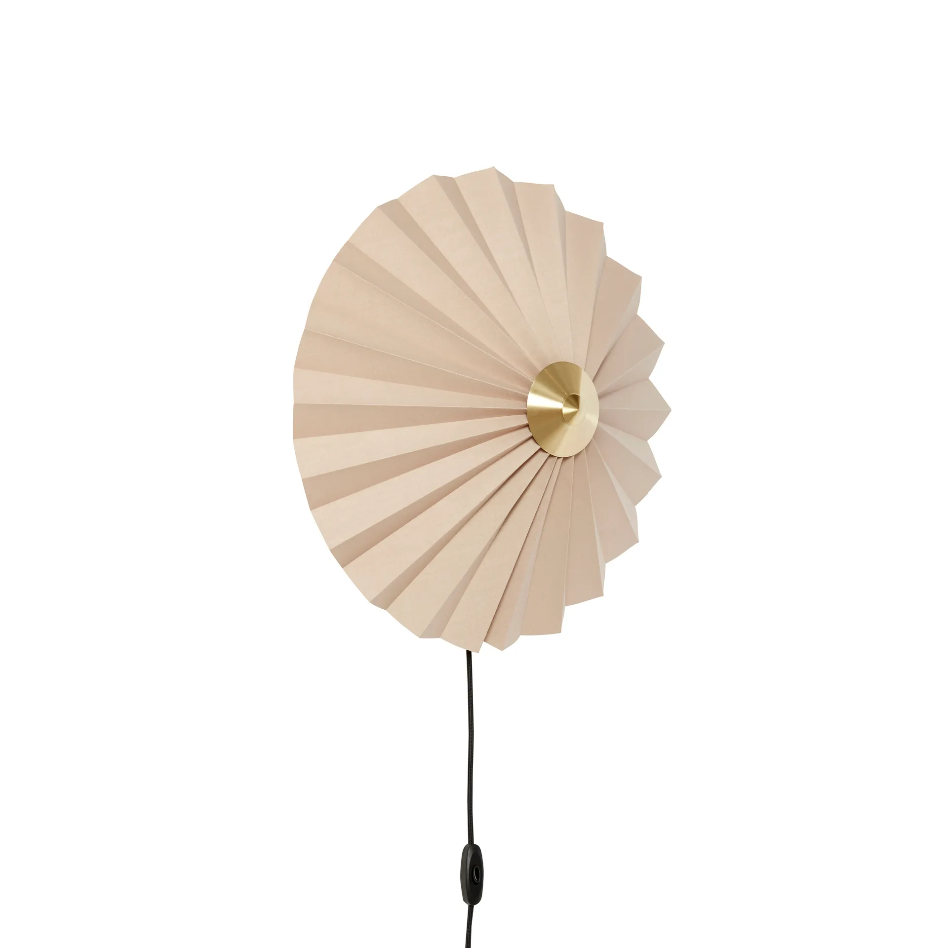 Pliss 壁灯, 米色 Hübsch Interior