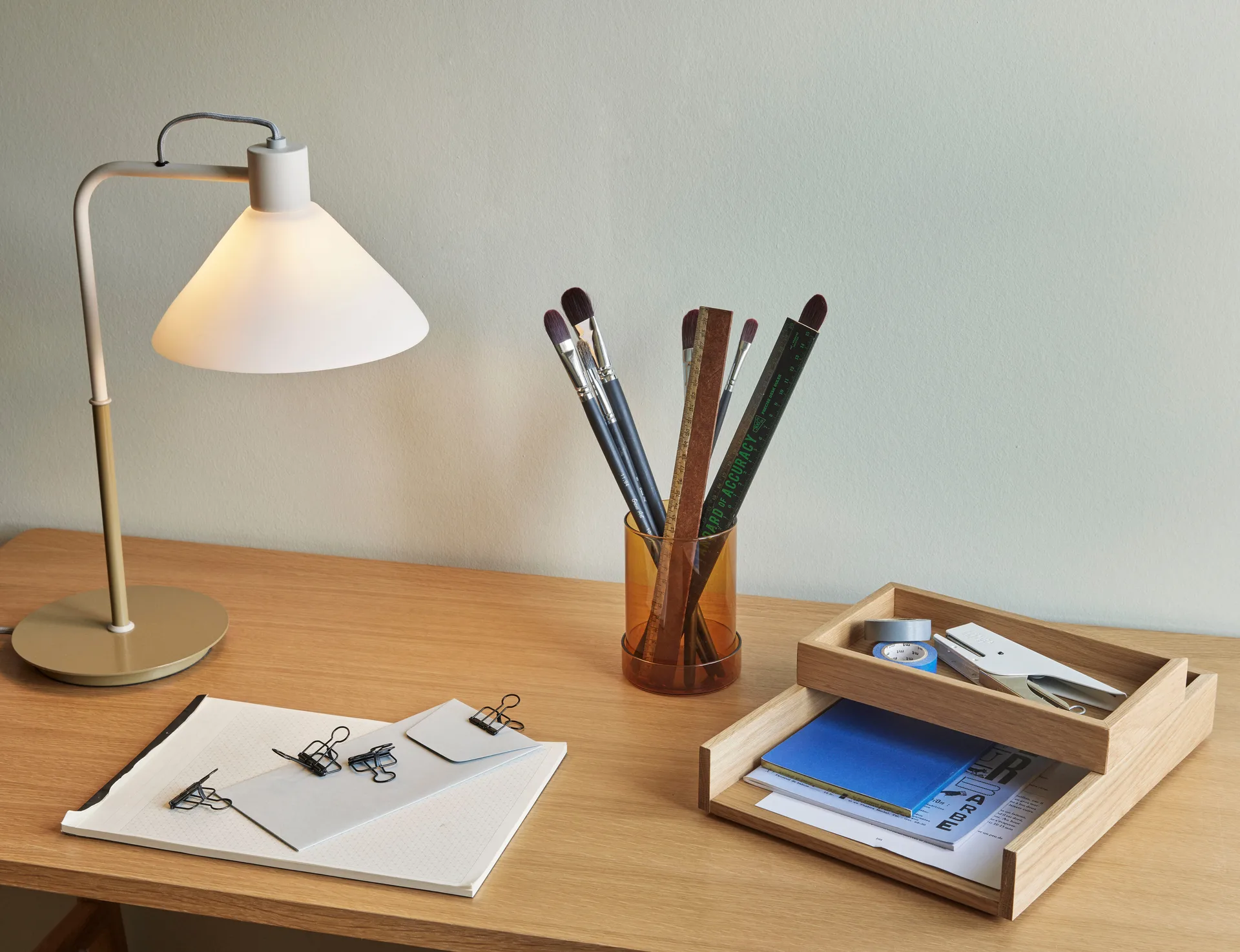 Rail desk stand 2 pcs, Nature Hübsch Interior