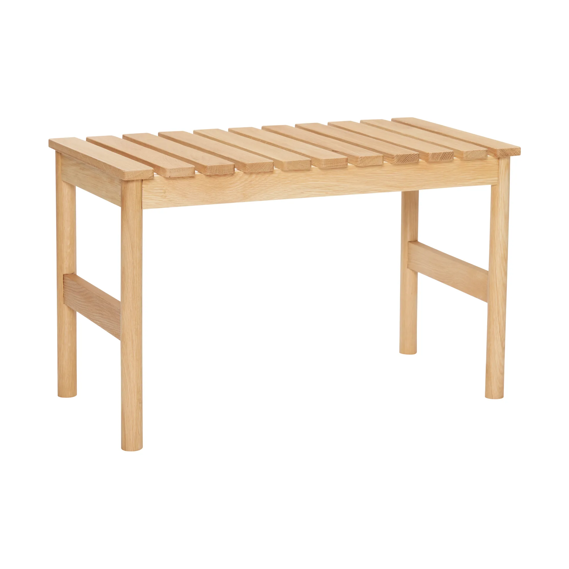 Row 长椅 小, 自然木色 Hübsch Interior