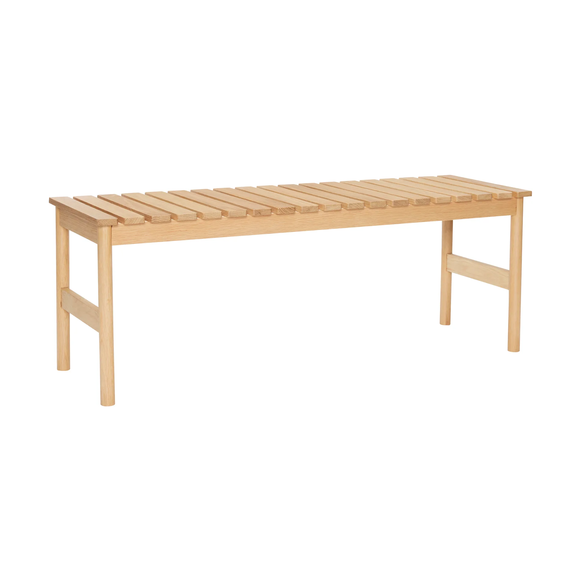 Row 长椅 大, 自然木色 Hübsch Interior