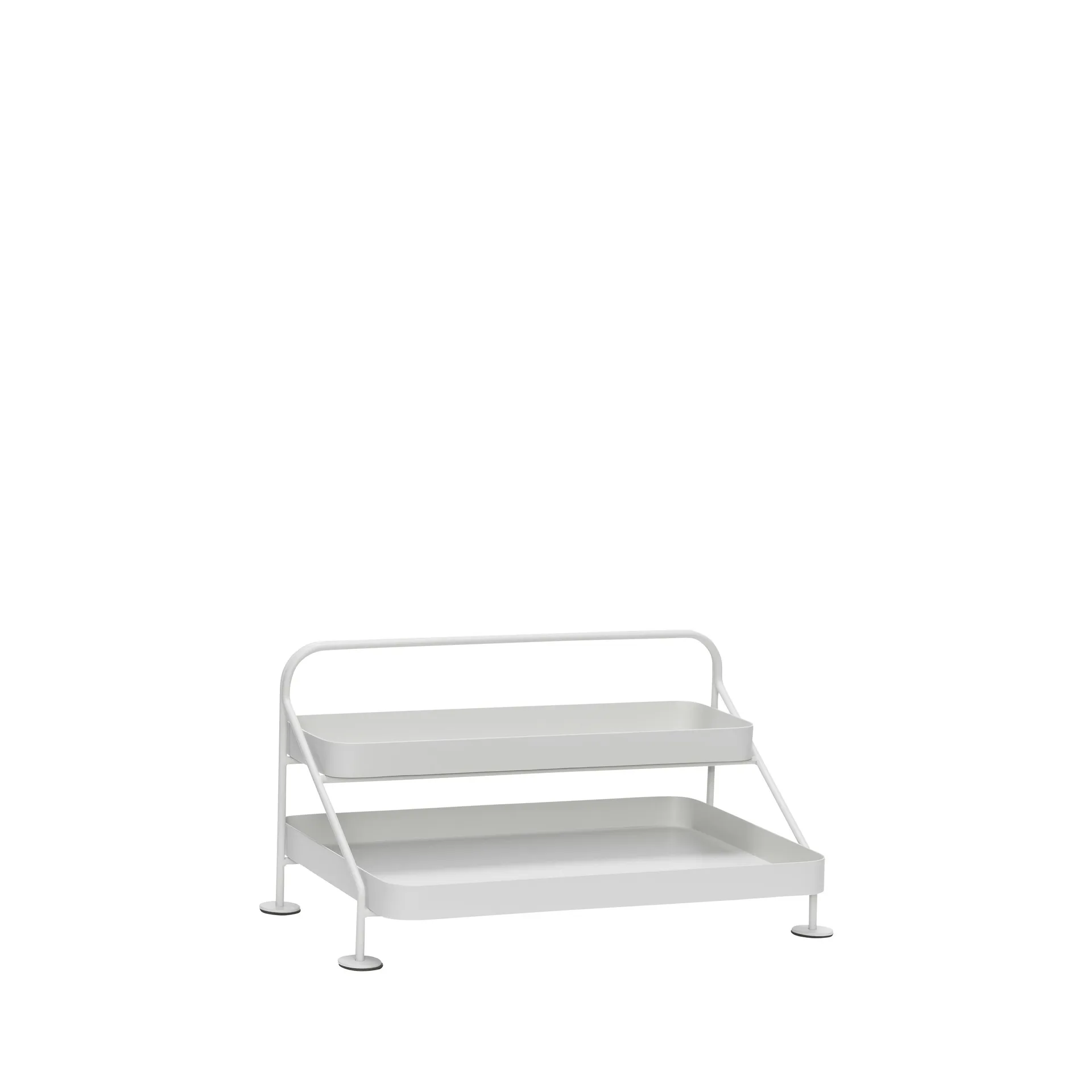 Sorted paper 托盘, 亮灰 Hübsch Interior