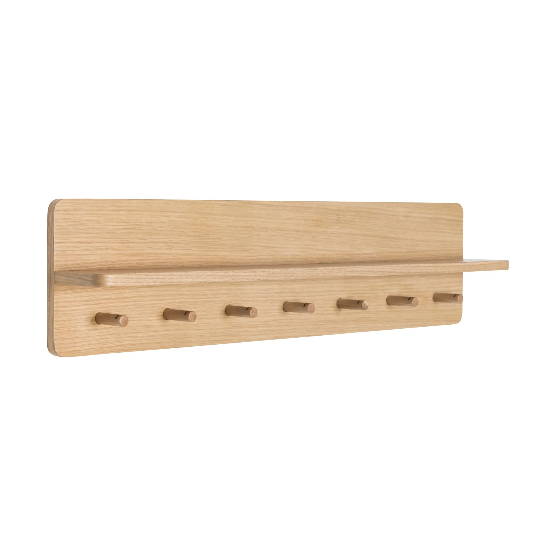 Space clothes 墙面衣架 80x12x20_大 , 自然木色 Hübsch Interior