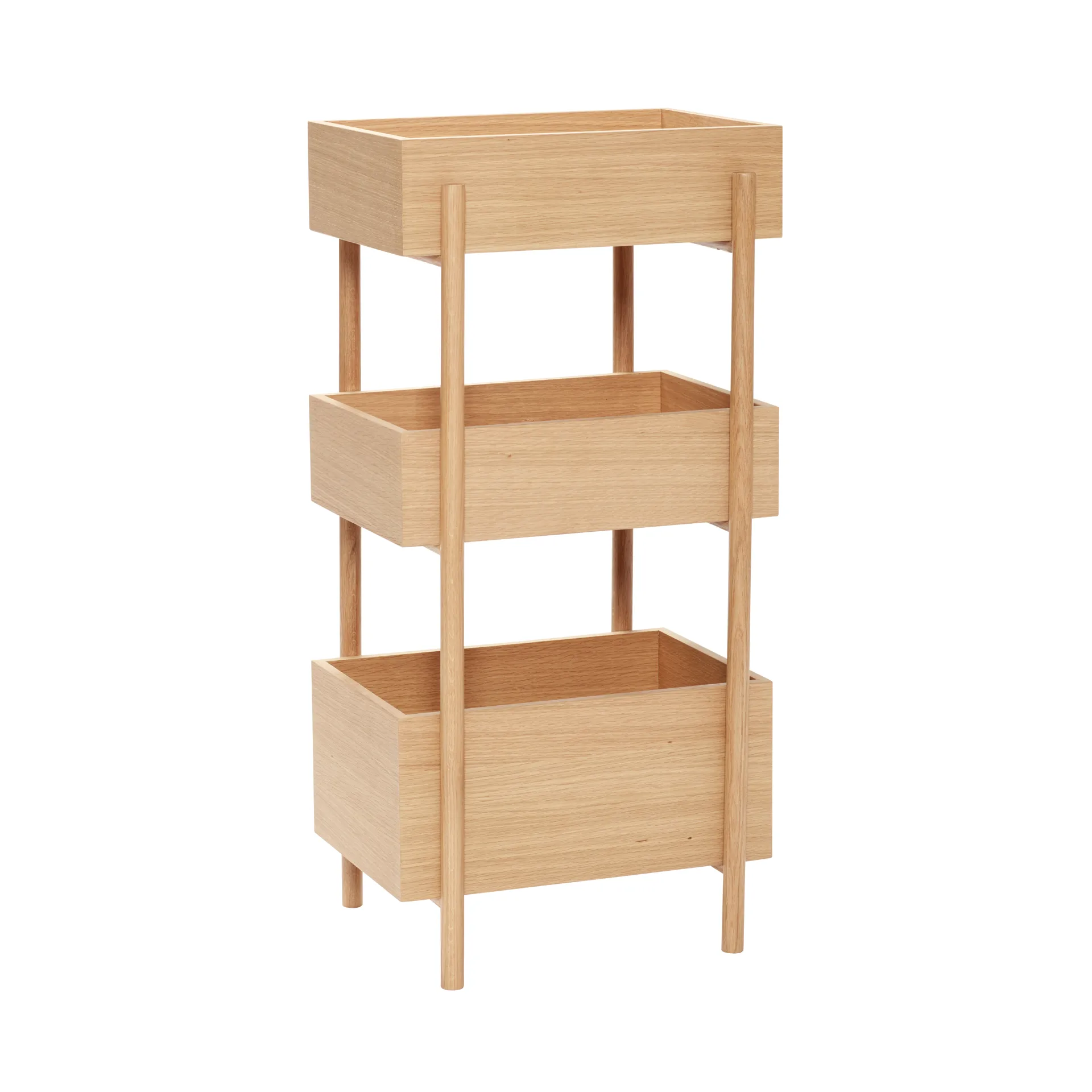 Stack console 桌子, 自然木色 Hübsch Interior