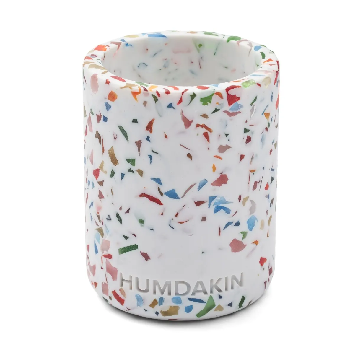 Humdakin 水磨石牙刷杯 10 厘米, 彩虹 Humdakin