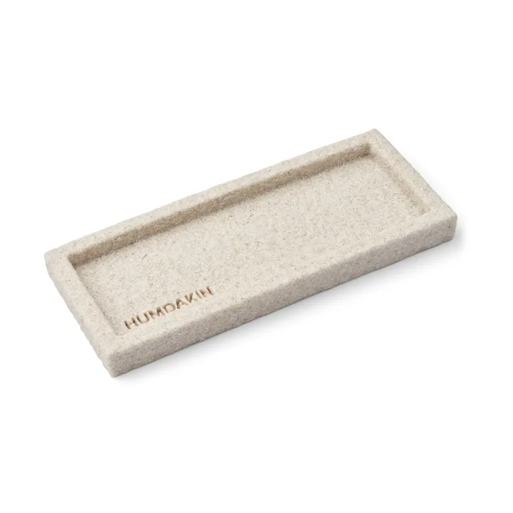Humdakin 砂岩托盘 10x25cm - 自然色 - Humdakin