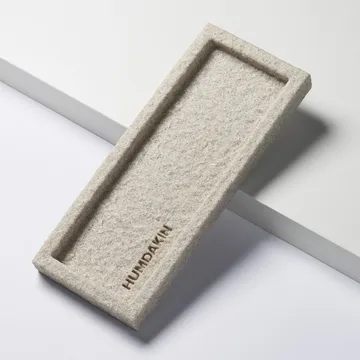 Humdakin 砂岩托盘 10x25cm - 自然色 - Humdakin
