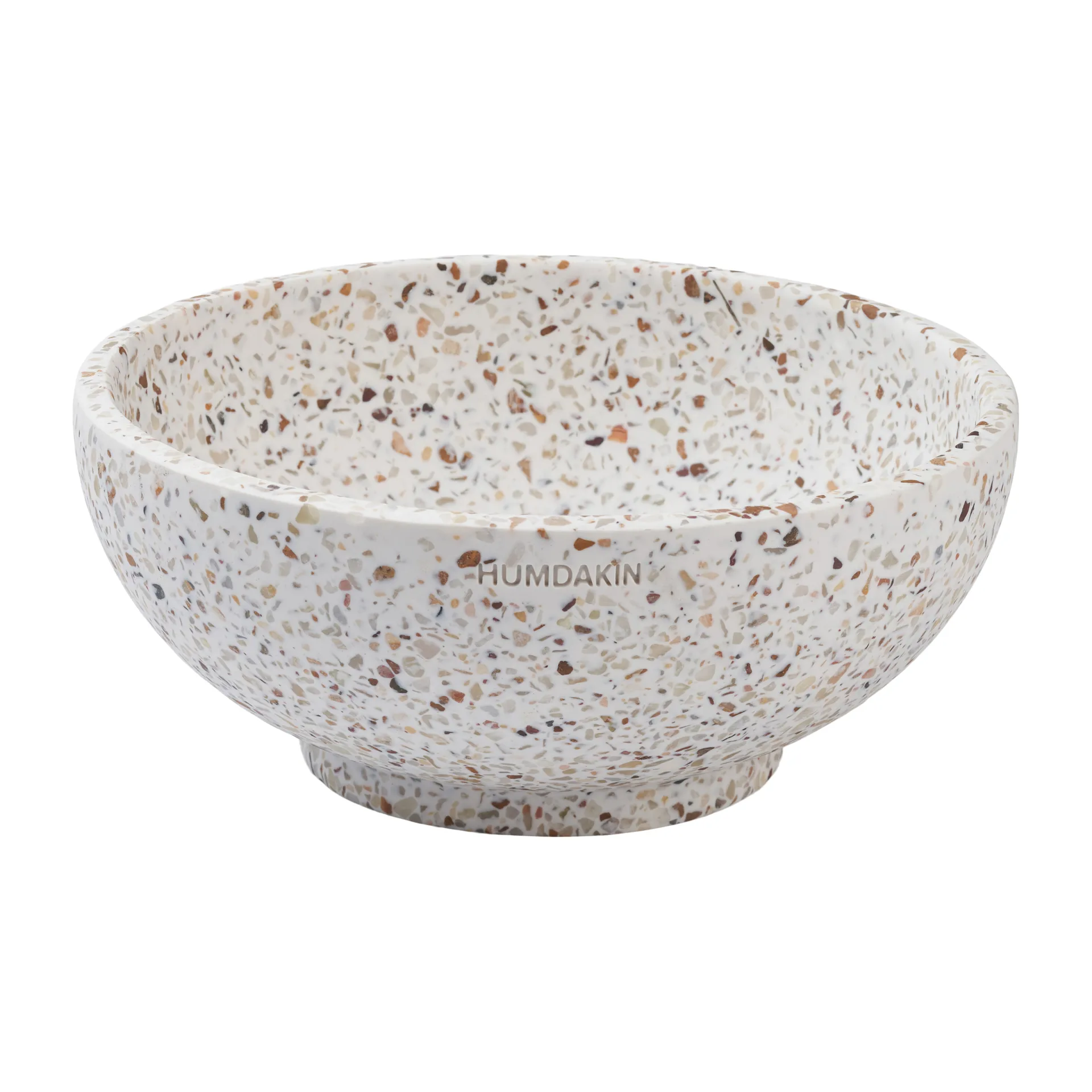 Humdakin 水磨石碗 Ø18cm, 红色_米色 Humdakin