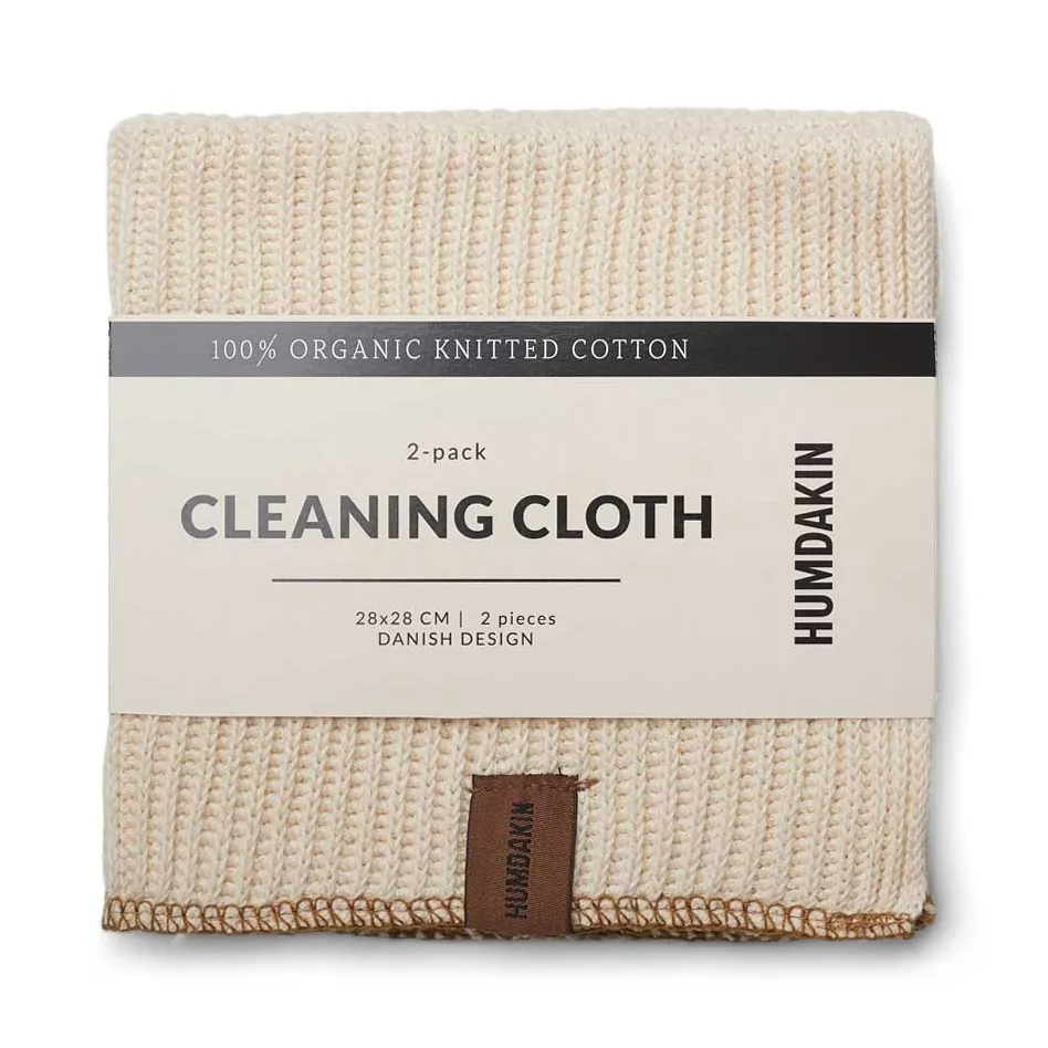 Humdakin 清洁布 28x28 厘米 两件套装, Shell-sunset Humdakin