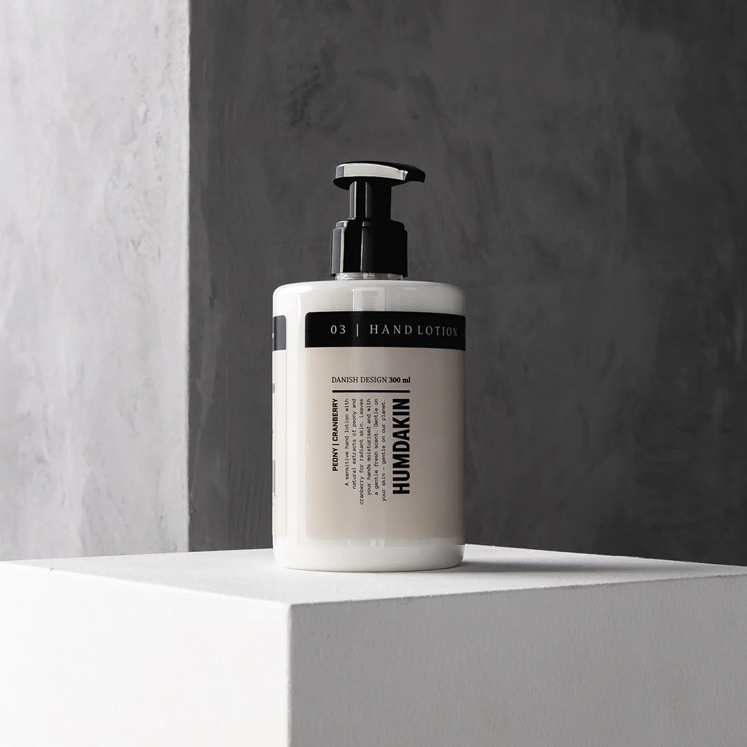 Humdakin 护手霜 300 ml, Peony & cranberry Humdakin