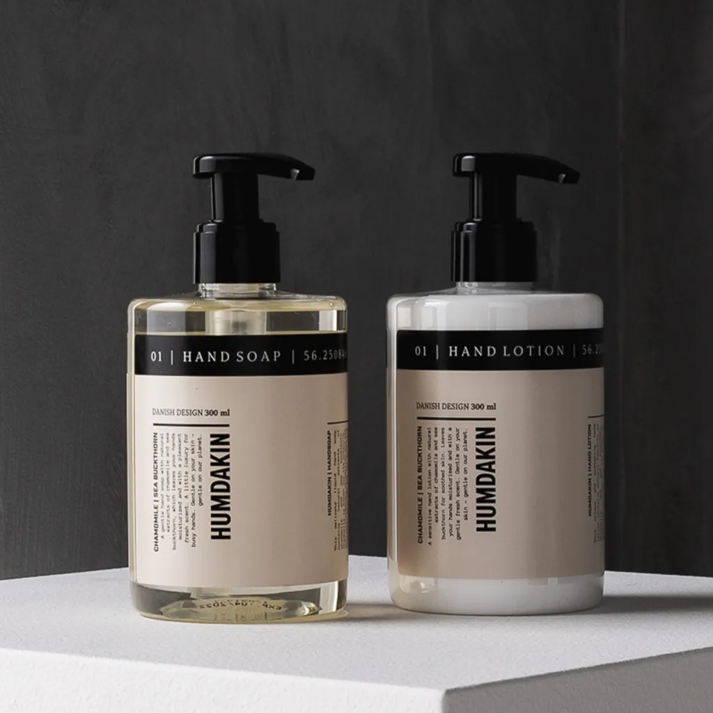 Humdakin hand care kit 2 x 300 ml, Chamomile & sea buckthorn Humdakin