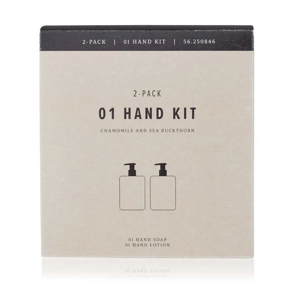 Humdakin hand care kit 2 x 300 ml, Chamomile & sea buckthorn Humdakin