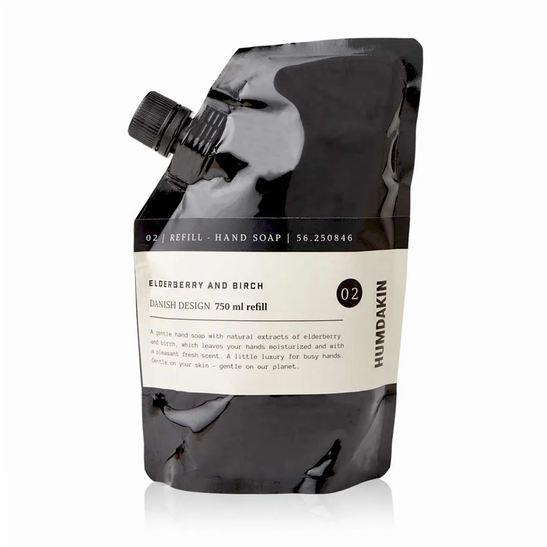 Humdakin hand soap refill 750 ml, Elderberry & birch Humdakin
